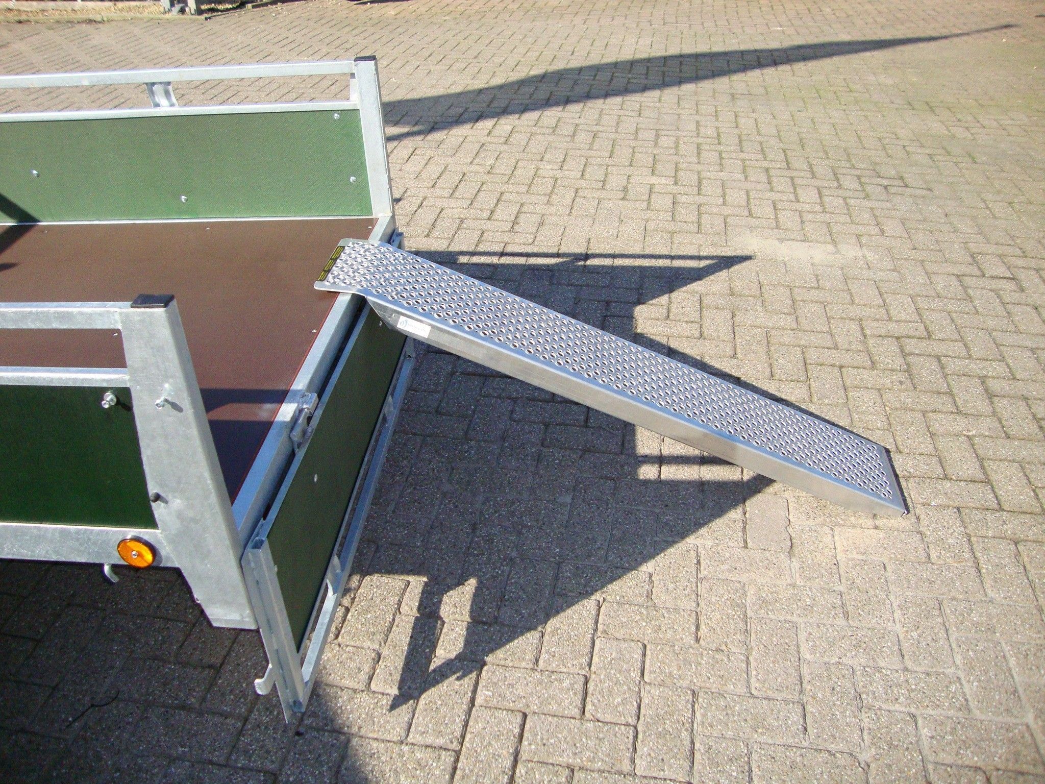 Oprijplaat set 150x26 1000 kg