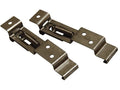 Kentekenklem set RVS