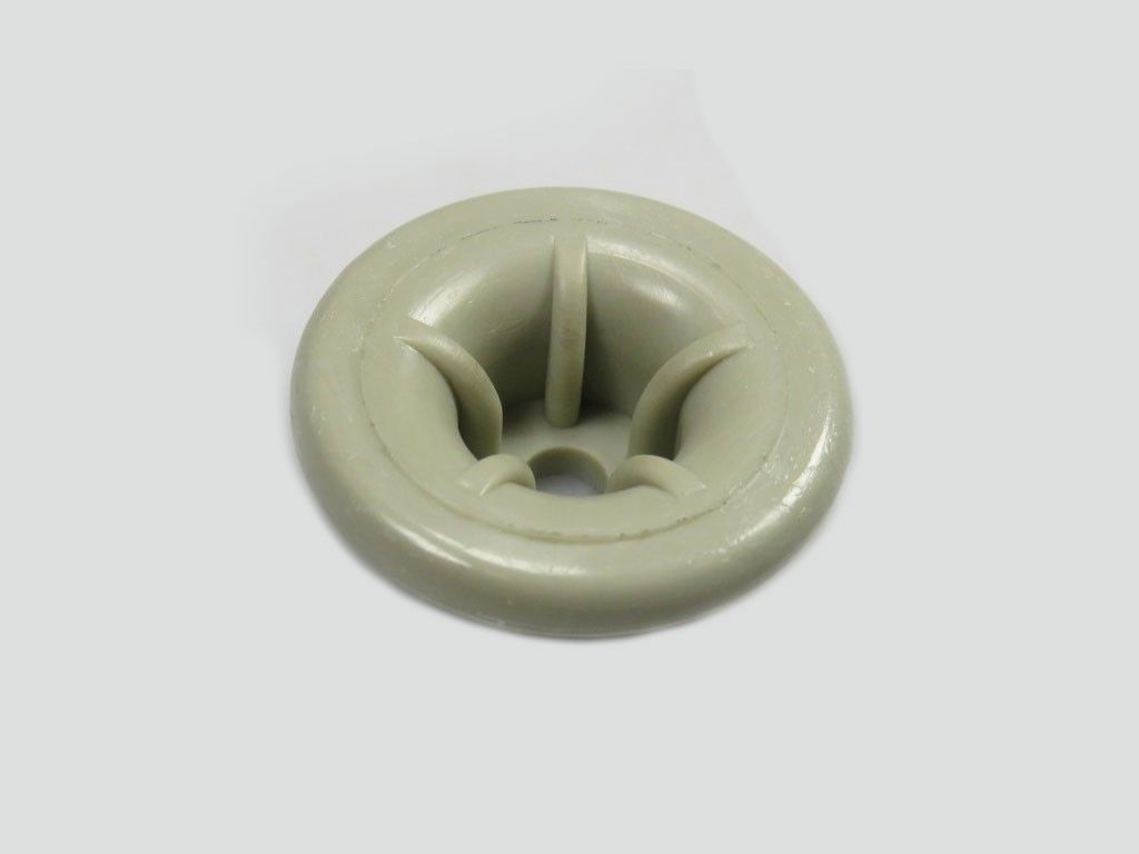 Span rubber knop