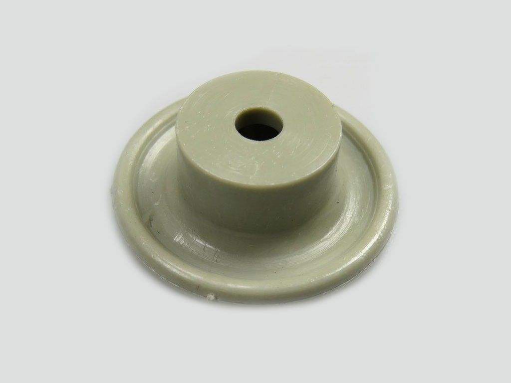 Span rubber knop